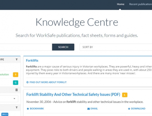 WorkSafe Publications Search – Website